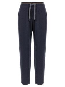 Английские ребристые брюки Brunello Cucinelli, синий