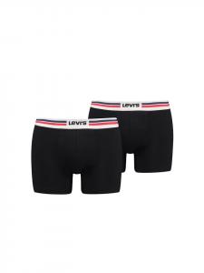 Levi´s Боксерские шорты «Placed Logo Boxer» черного цвета