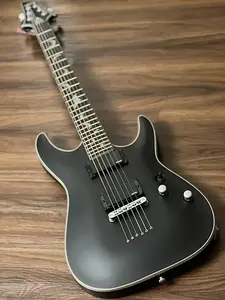 Schecter Damien Platinum 6 SBK в сатиновой черной отделке