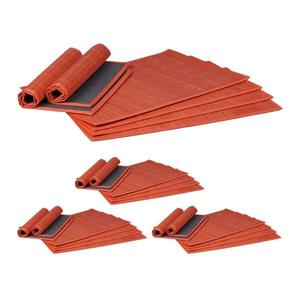 Подставка для столовых приборов, 24 предмета, Relaxdays, красный