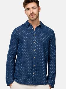 Рубашка с длинным рукавом injoffrey Indicode, синий