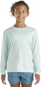 Детская футболка Carhartt Unisex Force Sun Defender с длинным рукавом, Light Blue