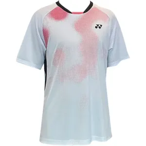 Футболка женская V-образным вырезом YONEX, pearl синий