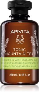 Тонизирующий гель для душа Apivita Tonic Mountain Tea Tonifying Shower Gel, 250 ml