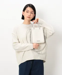 Мини-сумка через плечо из канваса Mono Comme Ca, цвет Gray