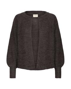 Вязаный кардиган Fransa FRERETTA CAR 4, темно-коричневый