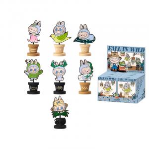 Тайник с бейджами "Весенние монстры дома" коллекция мистический бокс одиночный мистический бокс/полный бокс 6 шт POP MART