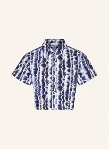 Укороченная блузка-рубашка Mrs & Hugs, белый