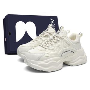 Кроссовки женские толстые низкие Aokang, бежевый