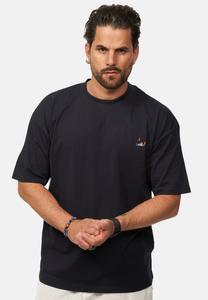 Футболка с принтом ONE REDOX T-SHIRT OVERSIZE, темно-синий