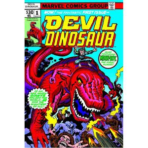 Книга Devil Dinosaur By Jack Kirby (Hardback)