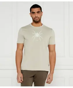 Футболка te_spiderbat Regular fit Boss Orange, бежевый