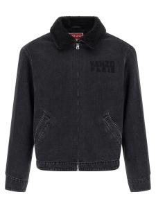 Джинсовая куртка 'KENZO Happy Tiger' KENZO, черный