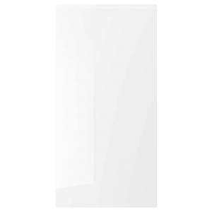 Дверь IKEA, 60x120 см, цвет high-gloss white