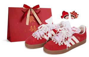 Женские скейтерские кроссовки vl court classic Adidas, красный