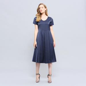 Атласное платье skater S&J Weekends, синий