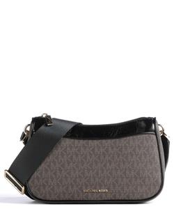 парусиновая сумка через плечо Jet Set Michael Kors, коричневый