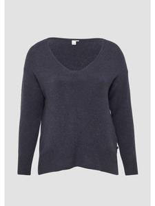 Вязаный свитер в цвете 99W0_black QS