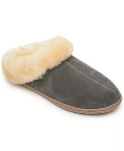 Женские тапочки-мюли из овчины Minnetonka, серый
