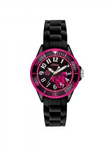 s.Oliver Наручные часы Butterfly черного цвета