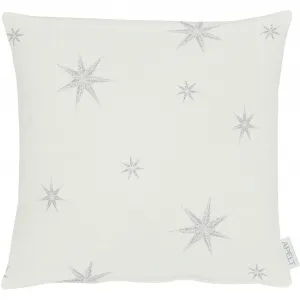 Чехол на подушку АПЭЛТ «5842», (1 шт.) Apelt, серебряный/белый
