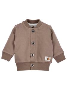 Толстовка с капюшоном на молнии NINI Hund, шоколадный