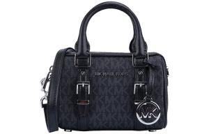 Кожаная сумка Bedford Boston через плечо кросс-боди ультрамаленькая женская черная MICHAEL KORS