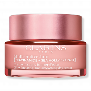 Многофункциональный дневной увлажняющий крем для разглаживания морщин и придания сияния коже с ниацинамидом. Clarins