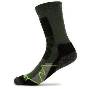 Походные носки Stoic Merino Trekking Crew Socks, цвет Dark Green