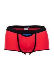 Мужские боксеры - Trunks HO1 Plume up, шорты микрофибра стрейч, однотонные HOM, красный