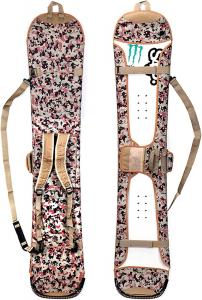 Чехол для сноуборда, чехол для сноуборда с плечевым ремнем, аксессуары для сноуборда, переноска для сноуборда, сумка для сноуборда Generic, Black