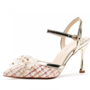 GOSO Женские розовые туфли на высоком каблуке, цвет Pink