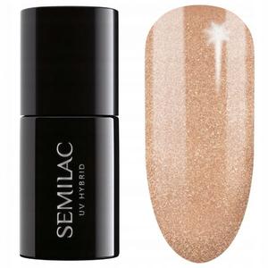 Semilac, гибридный лак для ногтей, оттенок 307 Золотистая глазурь, 7 мл