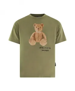 Учтите, что это зеленая футболка. Palm Angels, зеленый