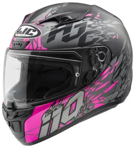 Шлем HJC i10 Pitfall HJC Helmets, черный/розовый