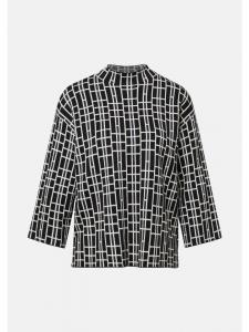 Вязаный свитер цвета 59J8_navy comma