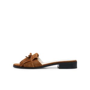 Тапочки-слайды женские с противоскользящей подошвой Lost In Echo, Brown