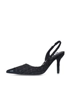 Туфли-лодочки с открытой пяткой SACHA, черный