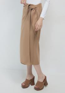 Юбка с запахом Calliope, цвет Biscotto