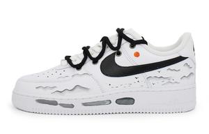 Кроссовки Nike Air Force 1 Skateboard Shoes Men Low-Top White Black, белый