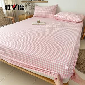 Yalu Простыня на резинке 90х200 см с наволочкой, хлопок, цвет Fenxiaoge