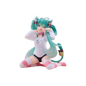 Футболка Hatsune Miku с милыми кошачьими ушками для рабочего стола TAITO