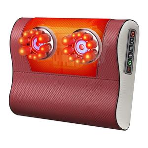Умная массажная подушка для шеи и головы, многофункциональная, домашняя подушка GL-1 AUX, Burgundy
