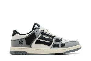 Кроссовки Amiri Skel Top Low 'Varsity - Grey Black', белый