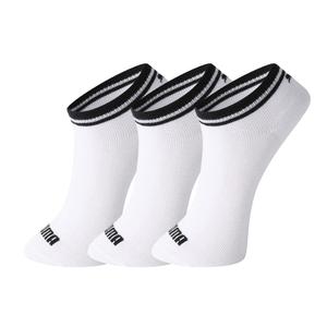 PUMA Низкие носки унисекс 3 пары белый