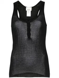 Топ Louisali без рукавов ISABEL MARANT, черный
