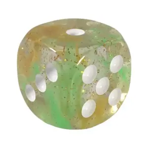 d6 18-мм Клад Дракона с белым (12), Game Dice - Diffusion (Role 4 Initiative)