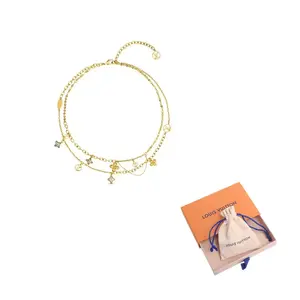 Цветущее колье со стразами LOUIS VUITTON