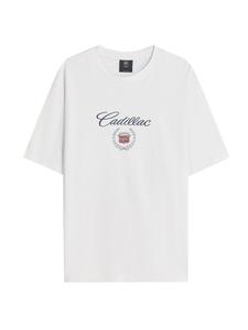 Рубашка Bershka CADILLAC, белый