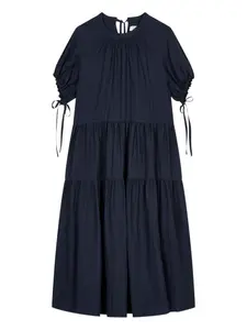 Ярусное платье с лентой Tomboy, синий